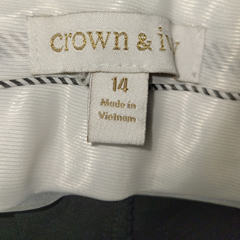 Crown & Ivy Dress Pants Size 14 - Picture 2 of 5